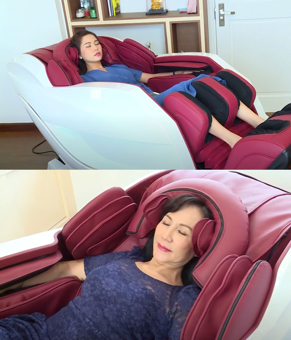 Ghế Massage 4D Rose Royal Buheung MK-9000N 19