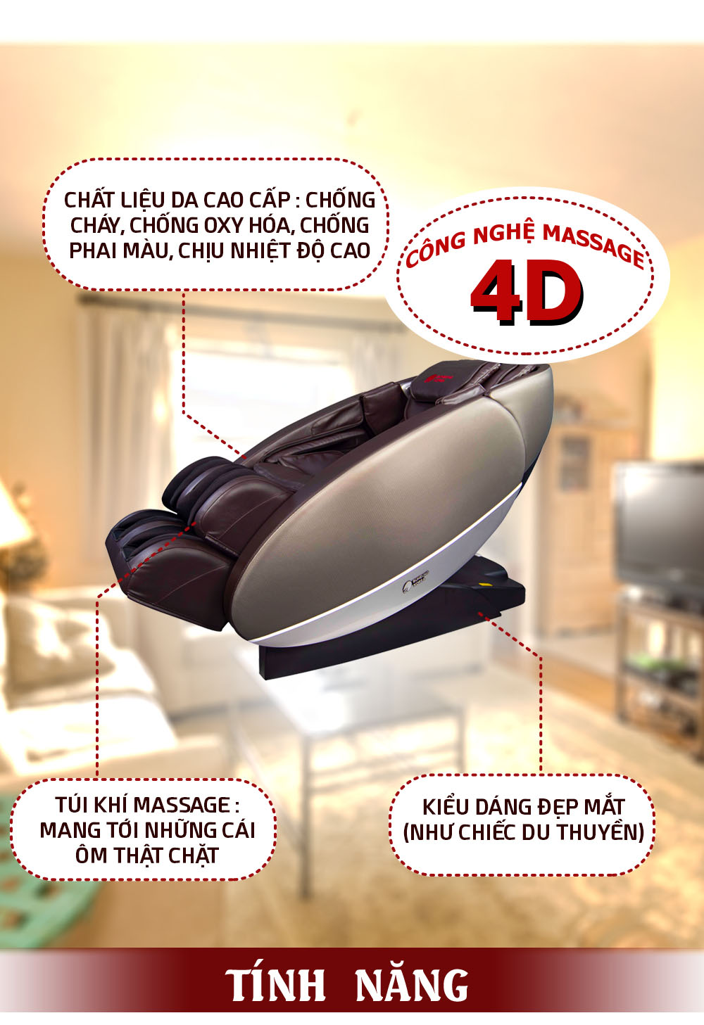 Ghế Massage 4D UFO Universe Buheung MK-7800 12