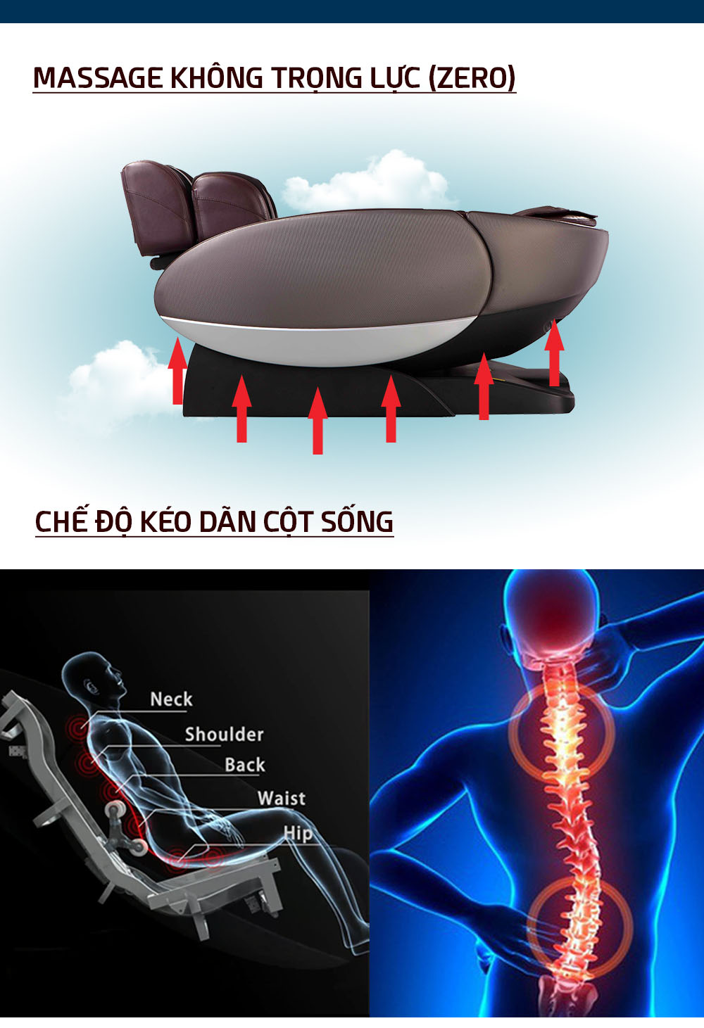 Ghế Massage 4D UFO Universe Buheung MK-7800 13