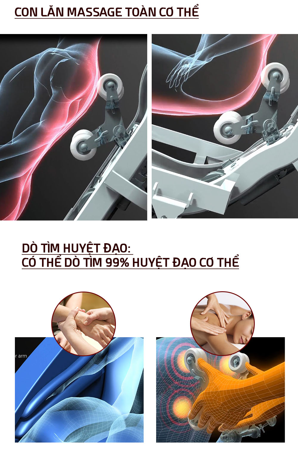 Ghế Massage 4D UFO Universe Buheung MK-7800 15
