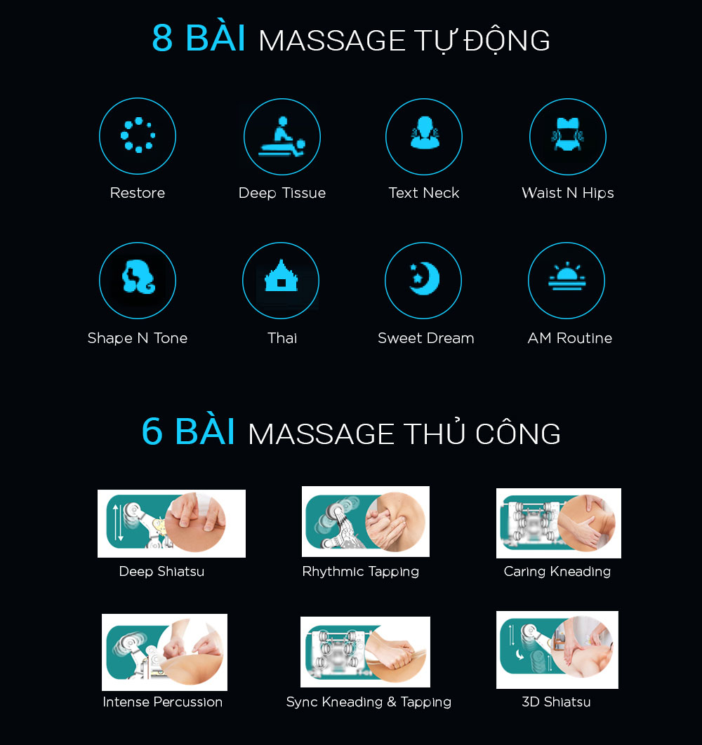 ghế massage 3d