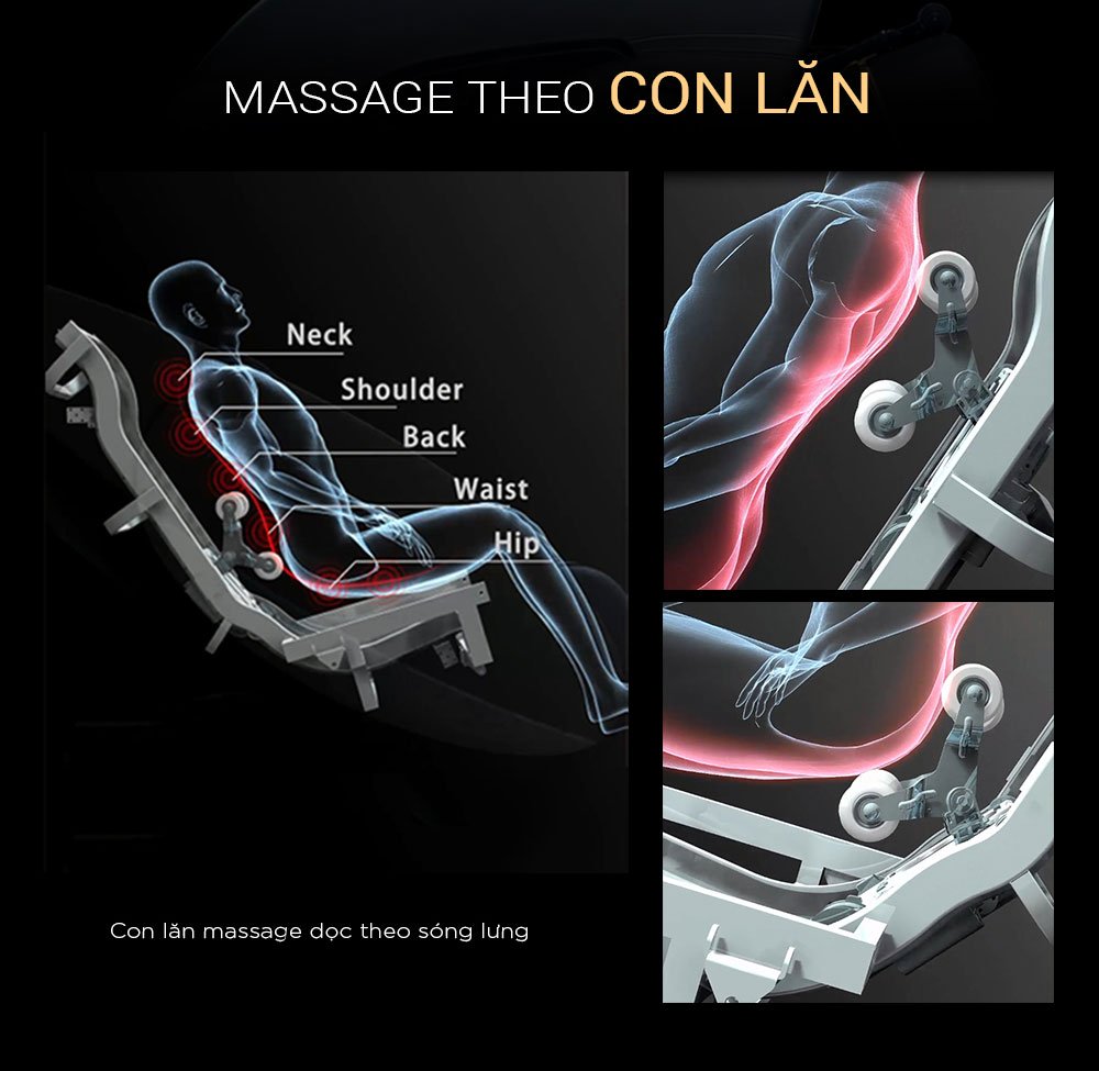 Ghế Massage 4D Black Diamond MK-5600