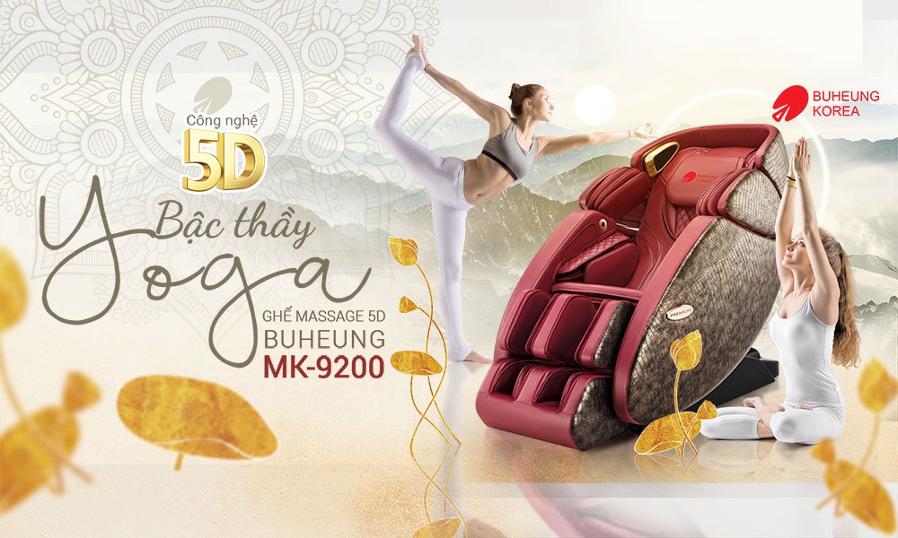 ghế massage yoga 5d buheung mk-9200