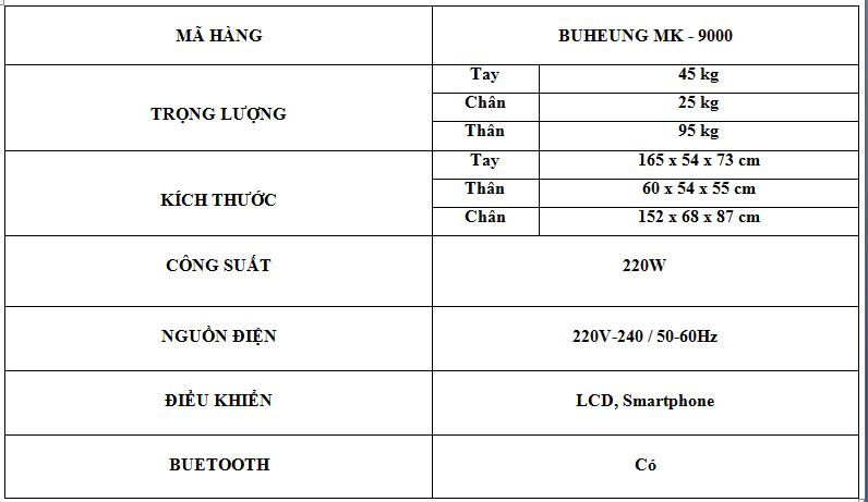 REVIEW GHẾ MASSAGE BUHEUNG MK-9000 10