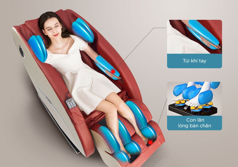 REVIEW GHẾ MASSAGE BUHEUNG MK-5100 9
