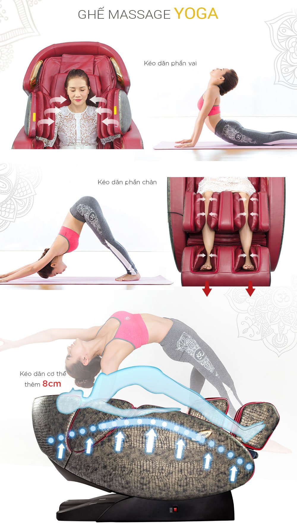 Ghế Massage Yoga Buheung MK-9200