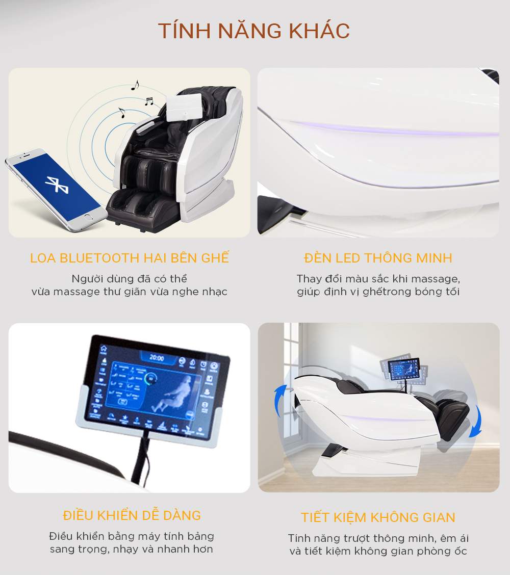 Ghế Massage 5D King Royal Buheung MK-9100 21
