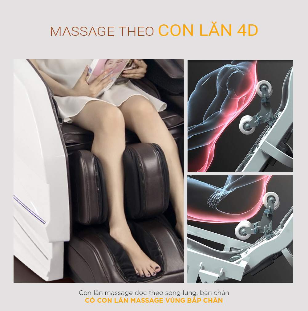 Ghế Massage 5D King Royal Buheung MK-9100 16
