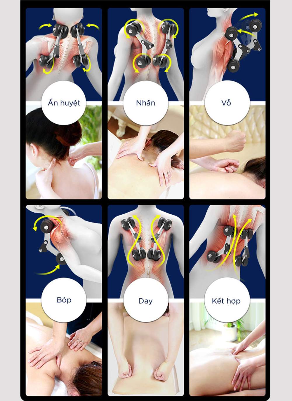 Ghế Massage 5D King Royal Buheung MK-9100 17