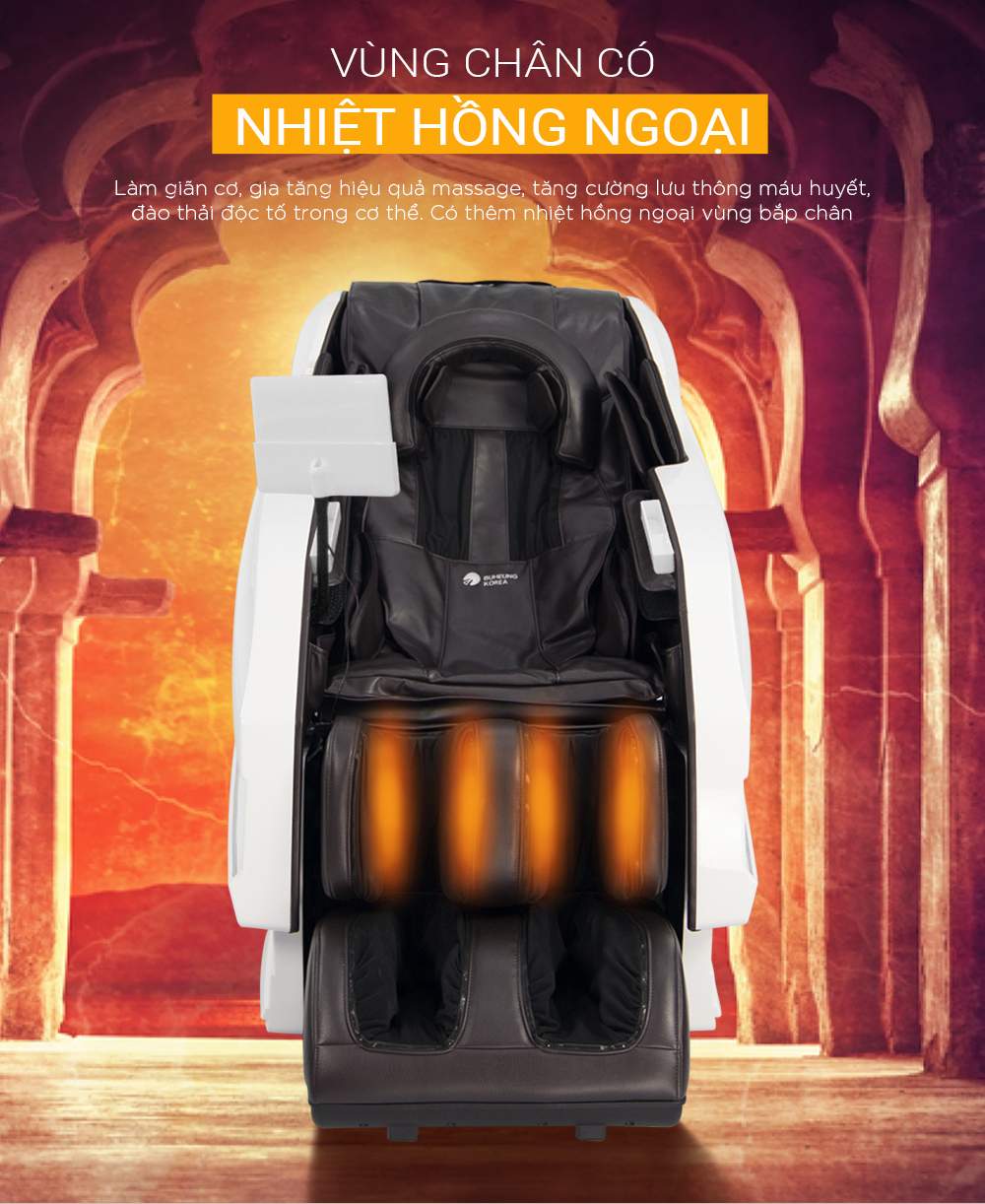 Ghế Massage 5D King Royal Buheung MK-9100 18