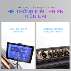 Hệ thống điều khiển thông minh của LUX-9800 mang đến sự tiện lợi cho người dùng ghế massage 1 Hệ thống điều khiển thông minh của LUX-9800 mang đến sự tiện lợi cho người dùng ghế massage 1