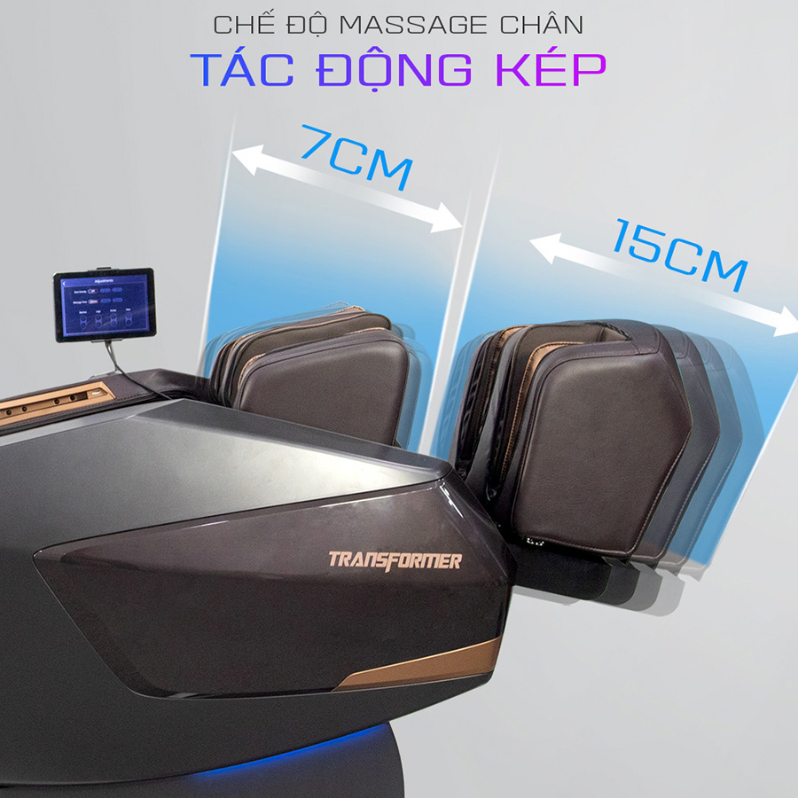 Cụm massage chân tác động kép mang lại lợi ích gì cho người dùng ghế massage? 2