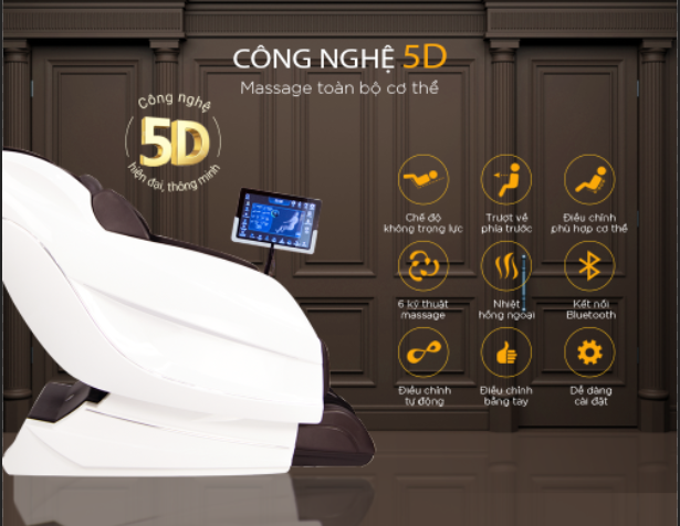 Ghế Massage King Royal Buheung MK-9100 9