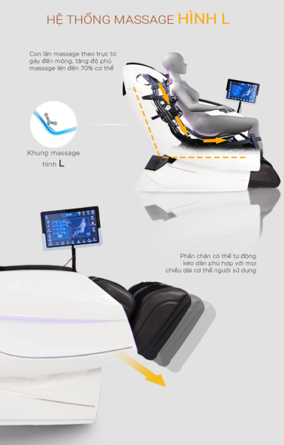 Ghế Massage King Royal Buheung MK-9100 18