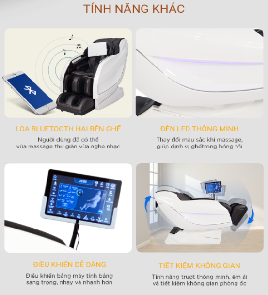 Ghế Massage King Royal Buheung MK-9100 19