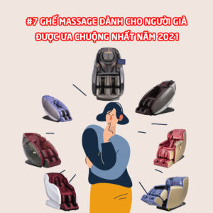 Top 7 ghế massage dành cho người già tốt nhất năm 2021 3