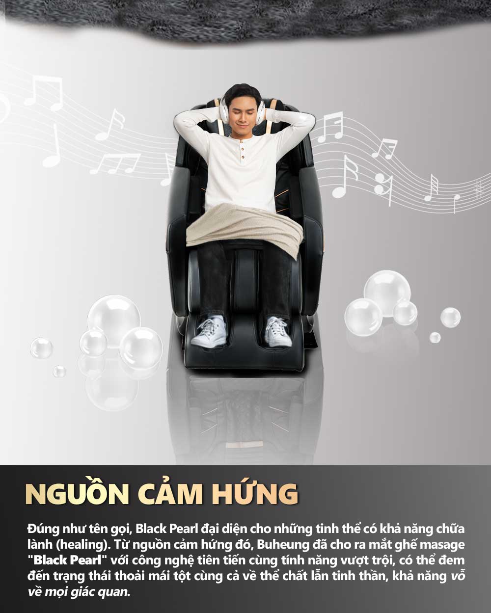 Ghế Massage Buheung Black Pearl MK-5300 15