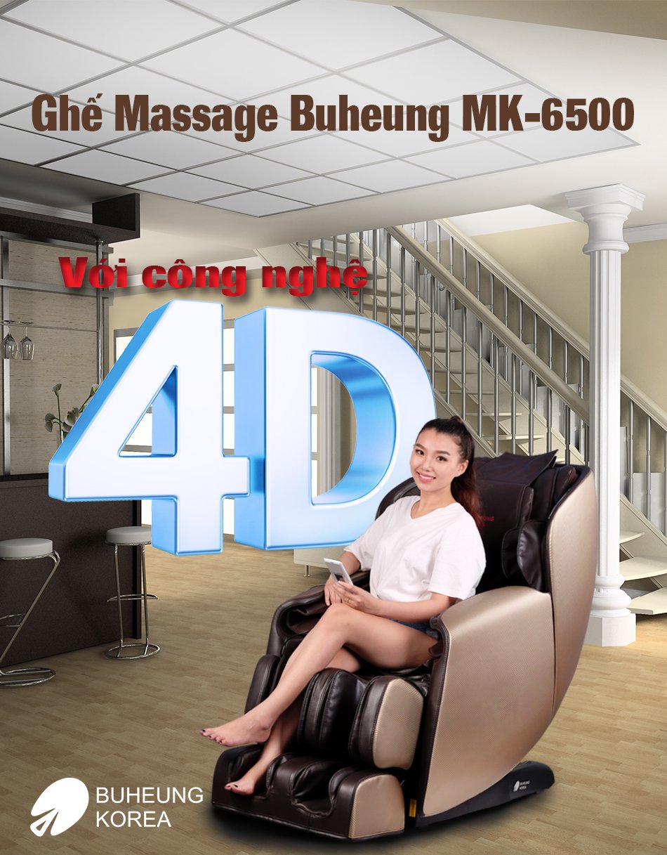GHẾ MASSAGE BUHEUNG MK MK-6500