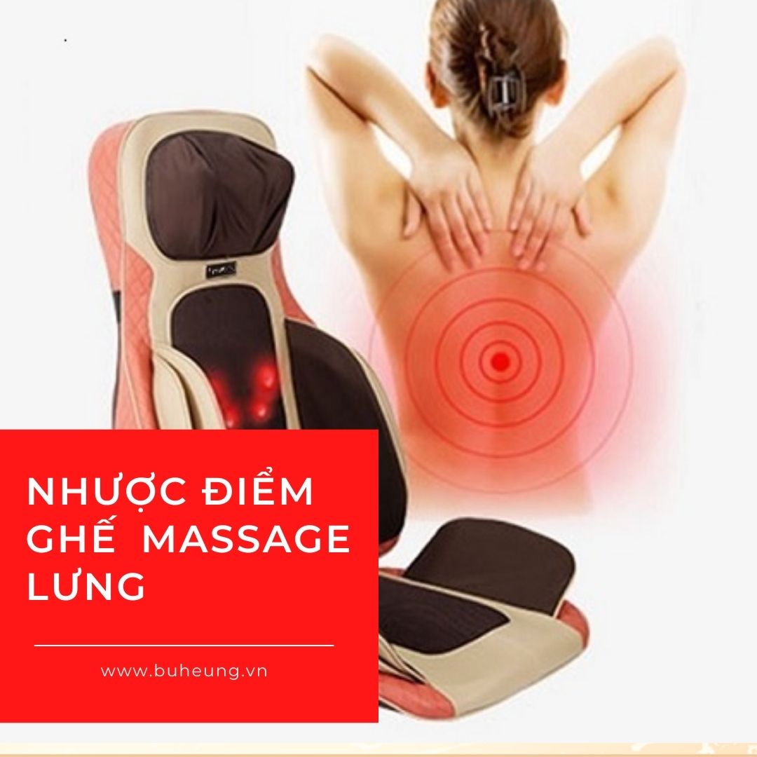 ghế massage lưng