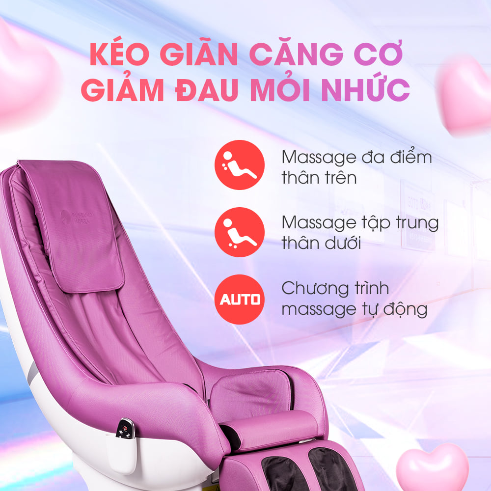 Top 9 Ghế Massage Giá Rẻ Giảm Đau Lưng Tại Nhà Hiệu Quả 5