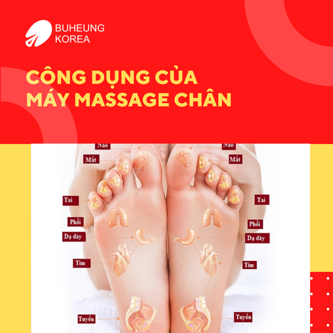 máy massage chân