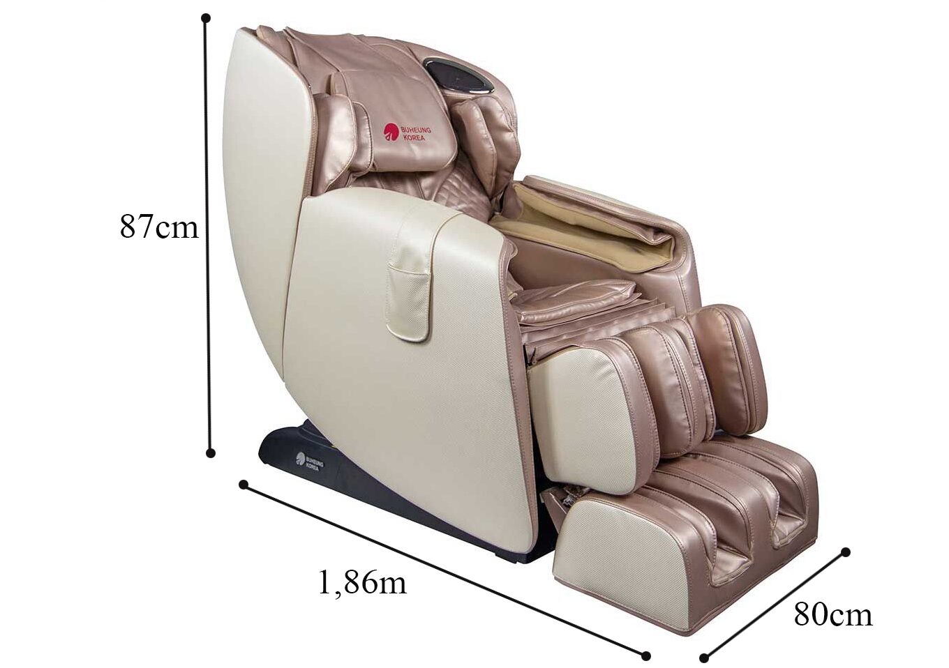 Kích Thước Ghế Massage Chuẩn: 3 Chỉ Số Cần Biết 2 kích thước ghế massage