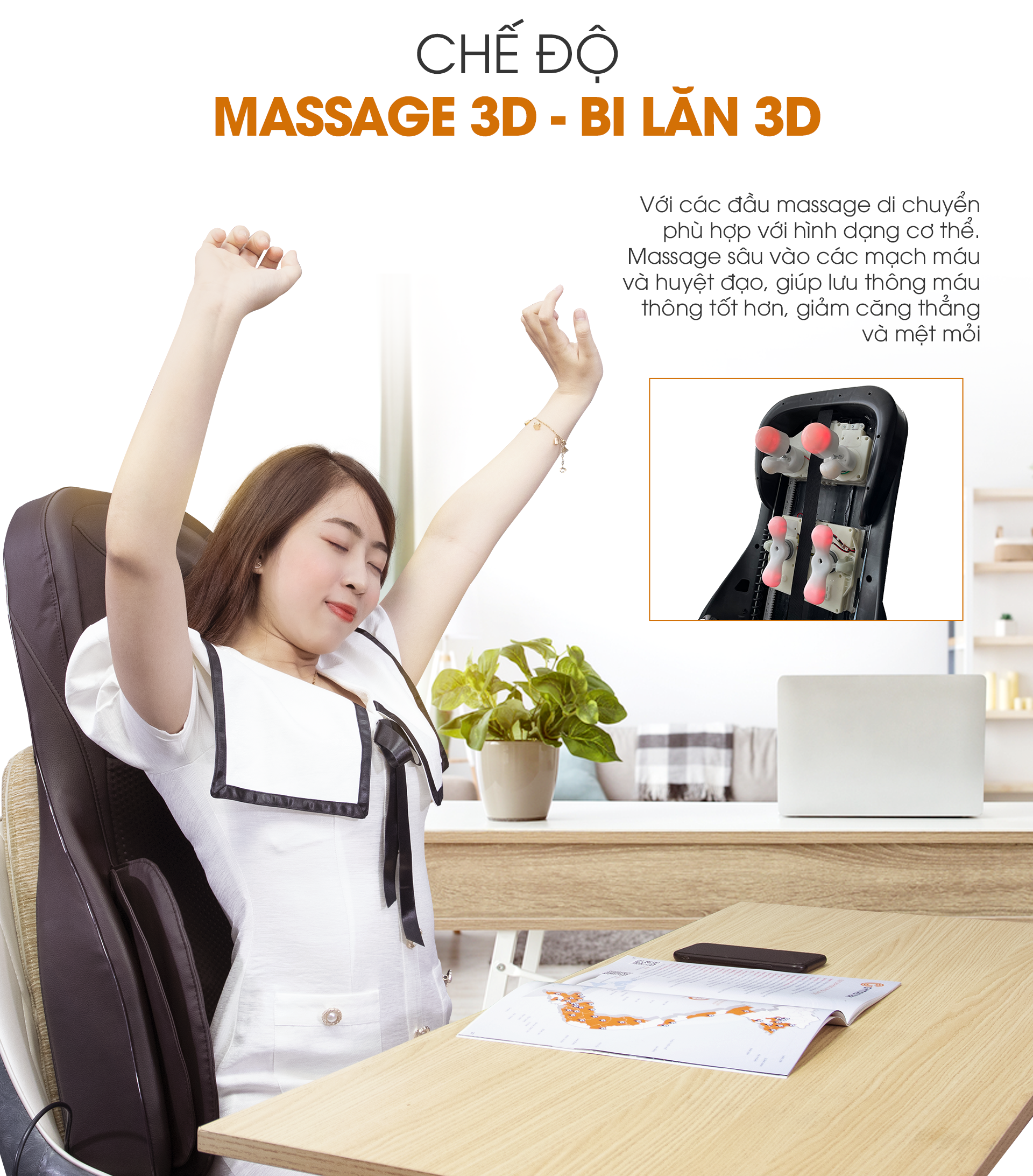 4 Điều Cần Biết Về Ghế Massage Giá Rẻ Dưới 10 Triệu 3
