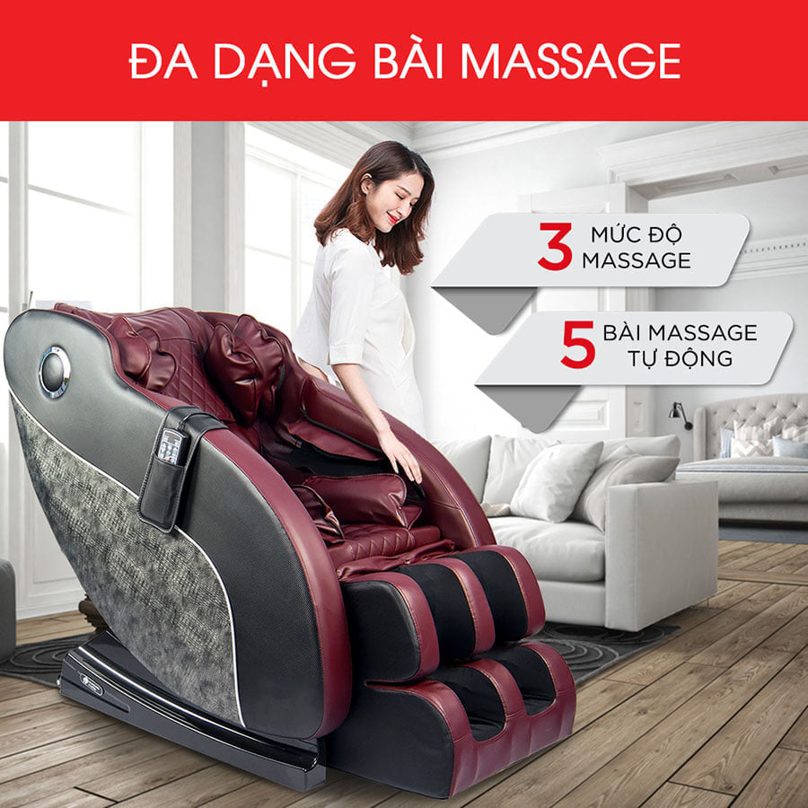 Top 11 Ghế Mát Xa Toàn Thân Giá Rẻ Đến Ghế Massage Cao Cấp 6
