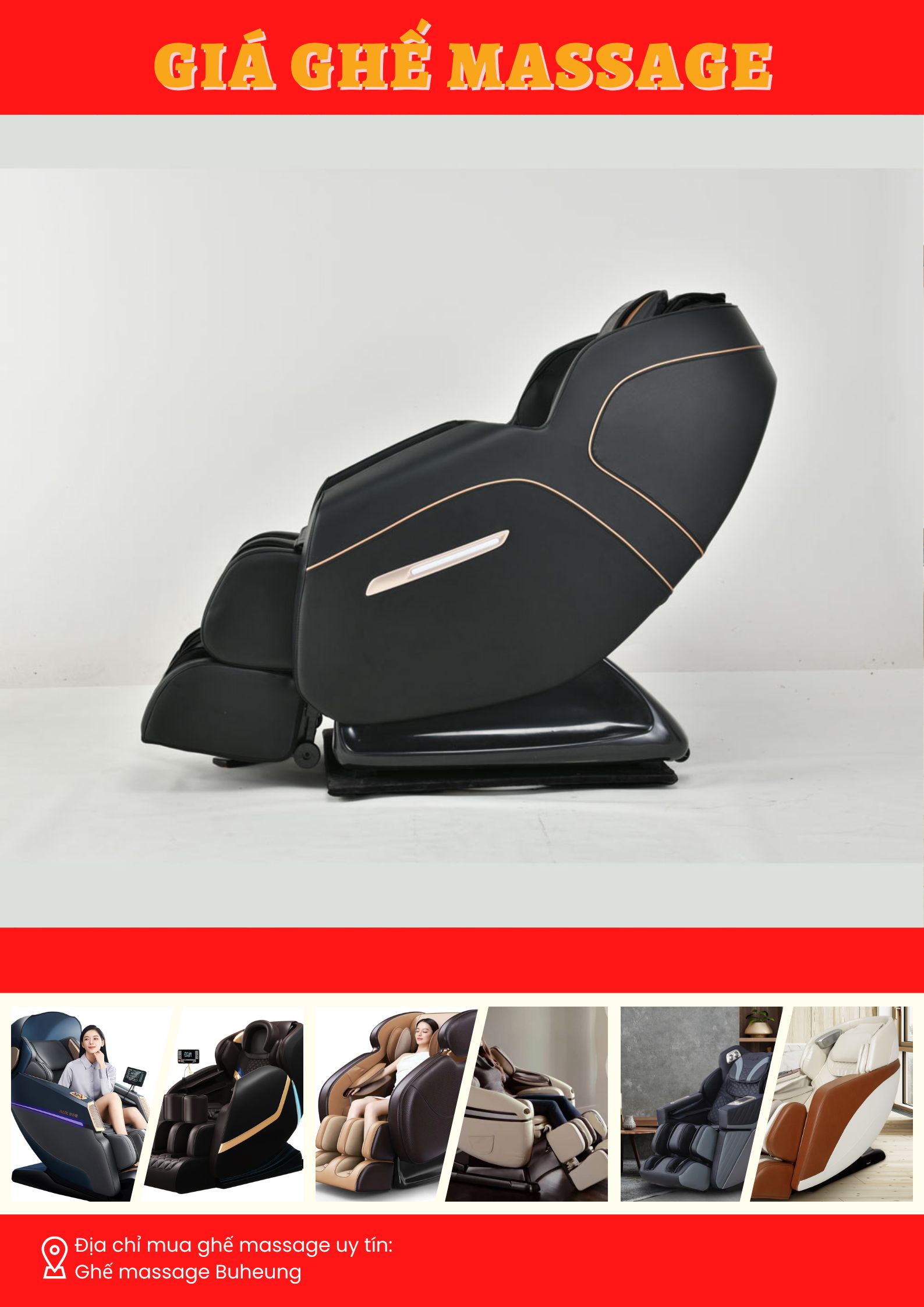 kinh nghiệm mua ghế massage