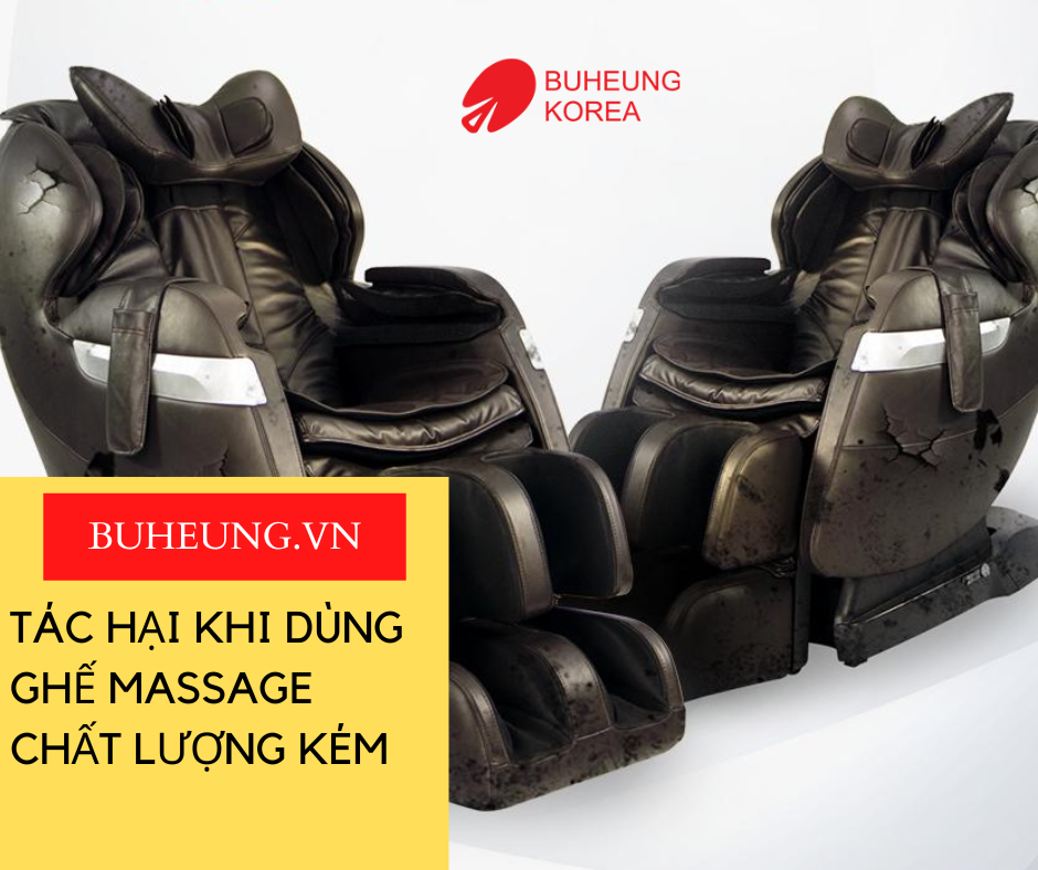 Loạn Thị Trường Ghế Massage: Cẩn Trọng Khi Mua Ghế Massage 2