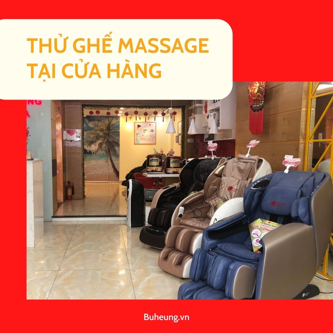 kinh nghiệm mua ghế massage