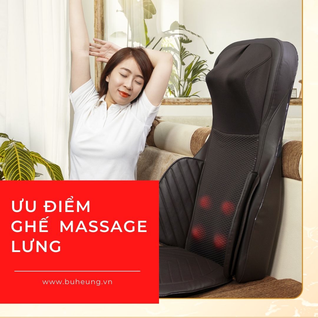 Mua Ghế Massage Lưng Nào Tốt? Giá, Ưu Nhược Điểm, Công Dụng 1