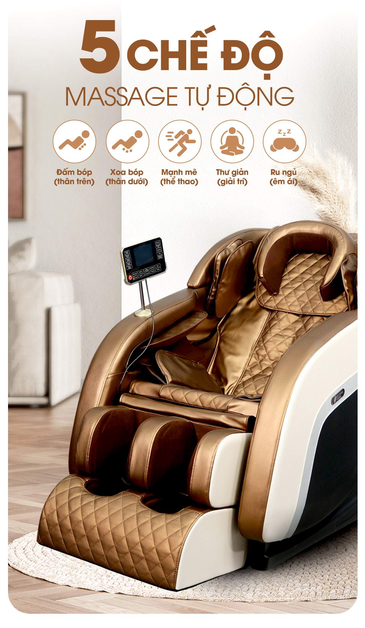 Ghế massage Hàn Quốc Buheung MK-5250 