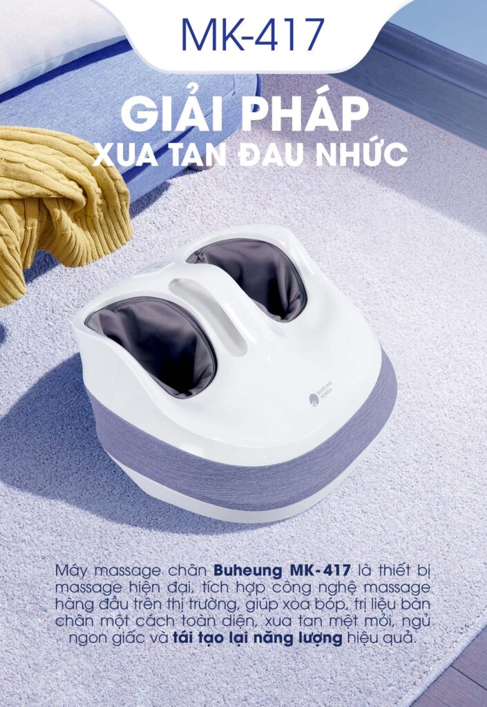 Máy massage chân Buheung MK-417