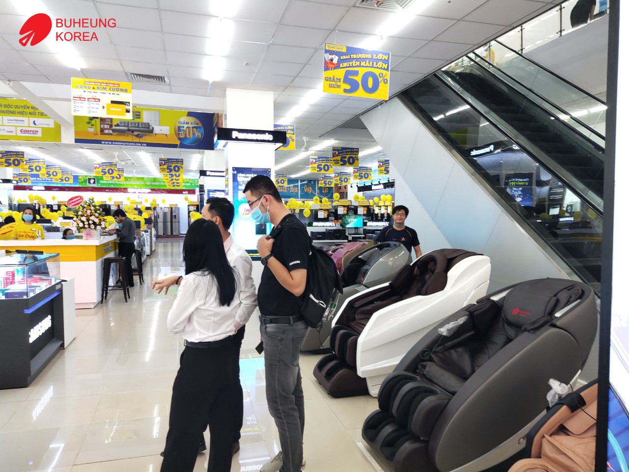 ghế massage giá tốt tại trung tâm điện máy