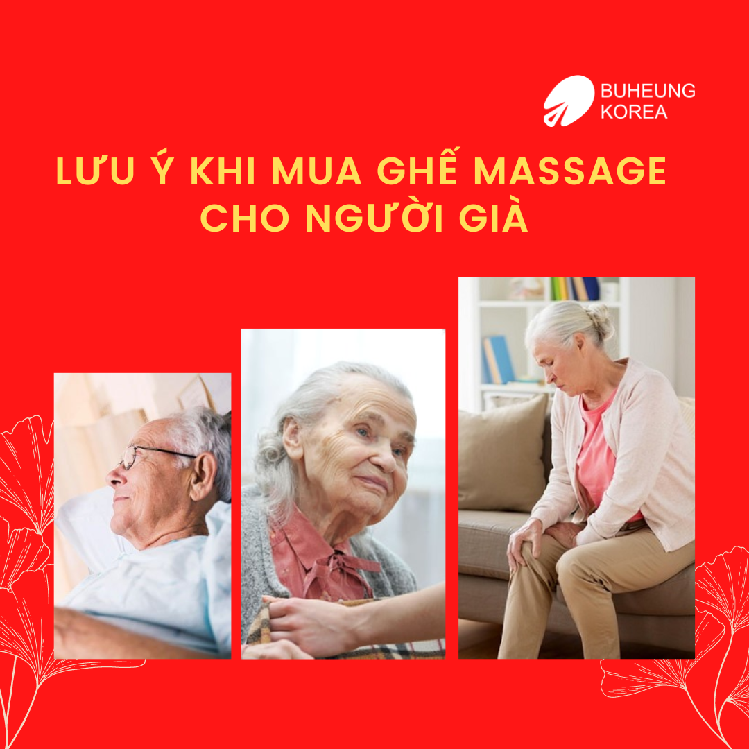 ghế massage cho người già