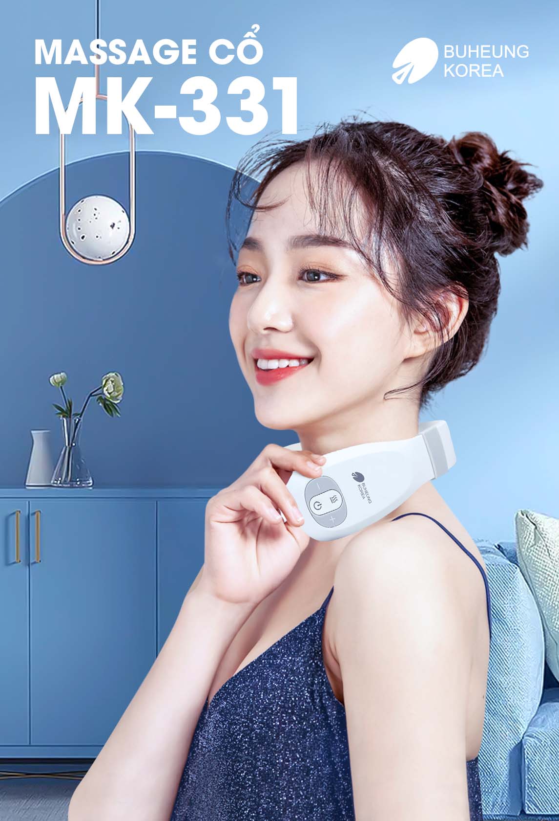 Máy massage cổ Buheung MK-331