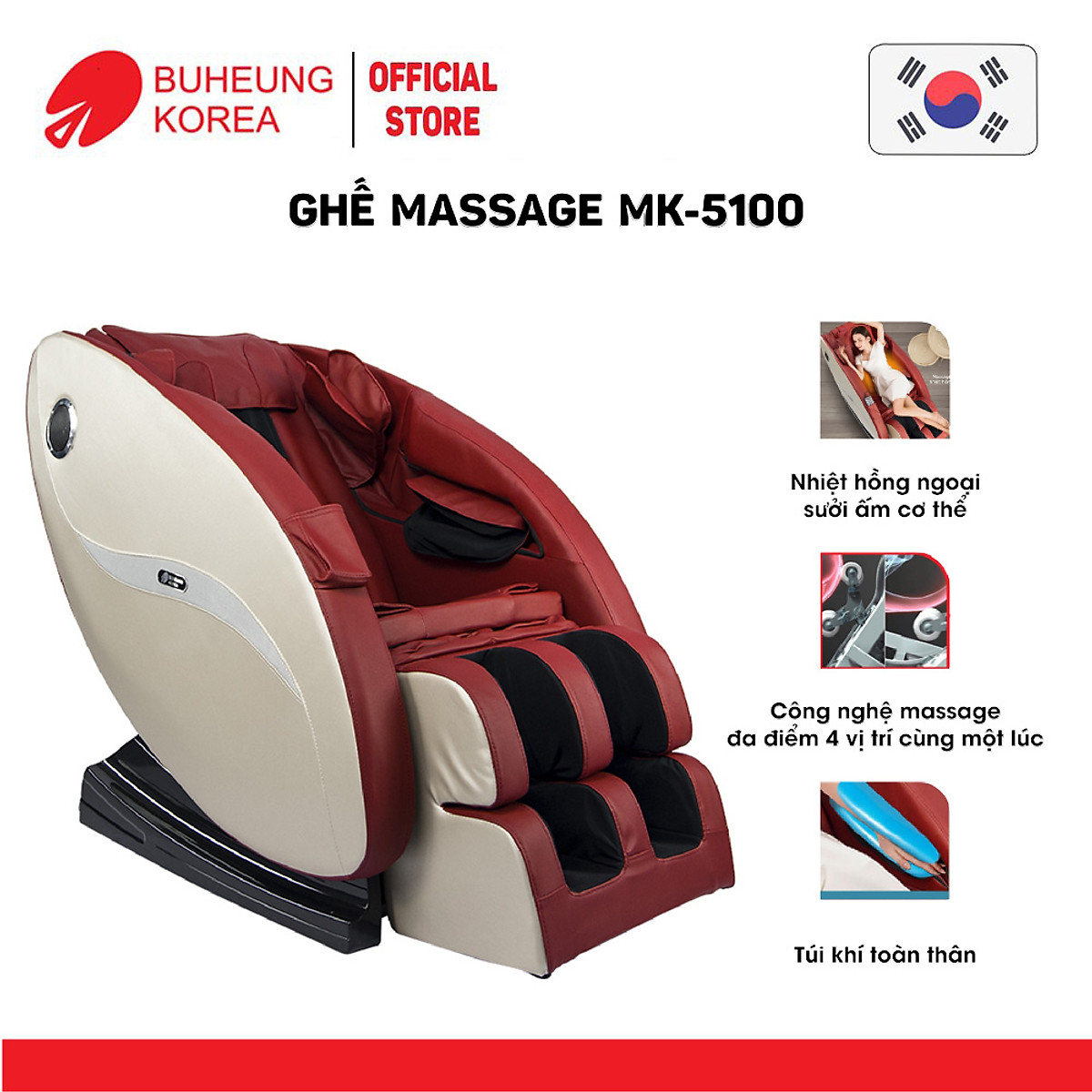 4 Điều Cần Biết Về Ghế Massage Giá Rẻ Dưới 10 Triệu 2