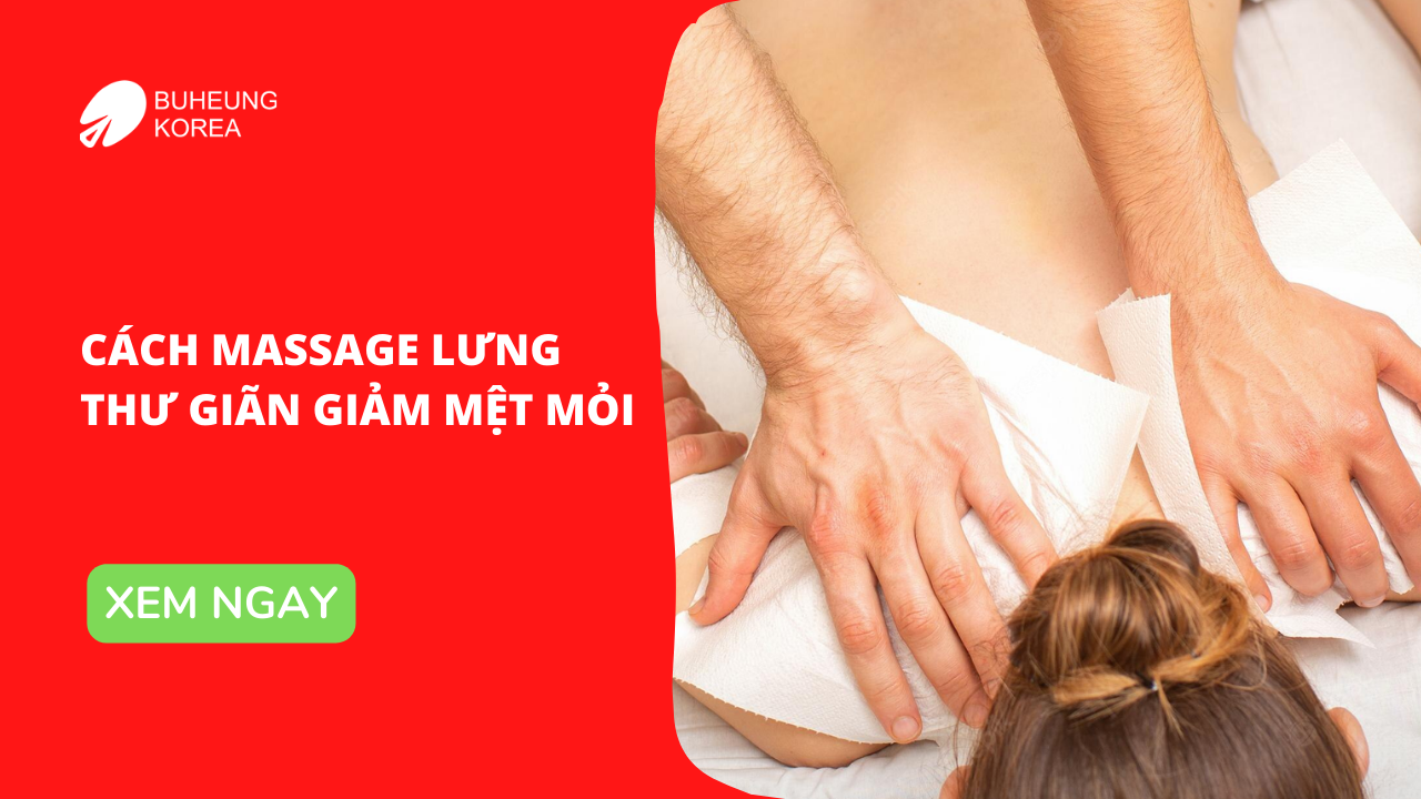cách massage lưng