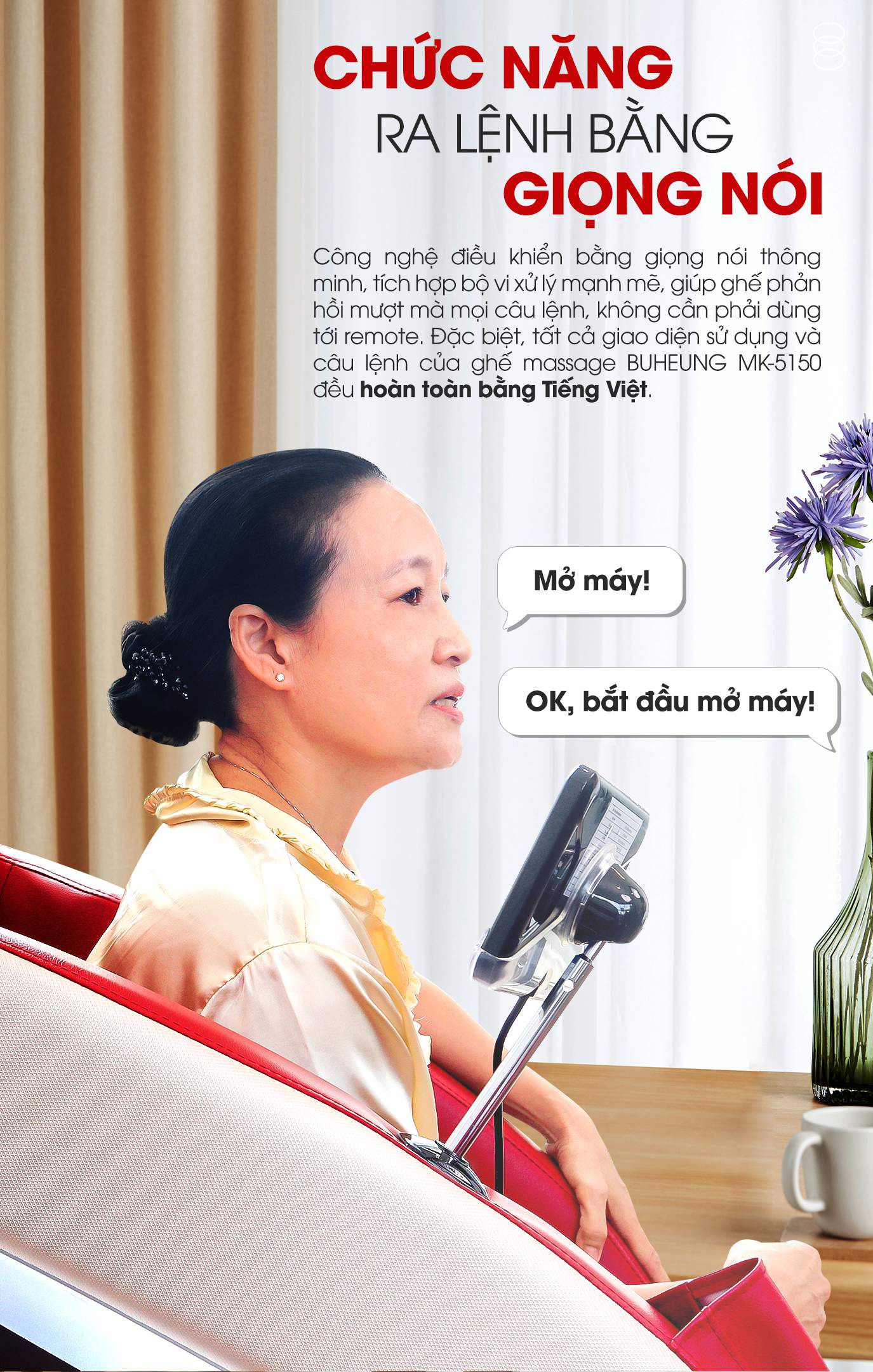 Ghế massage Buheung Korea MK-5150