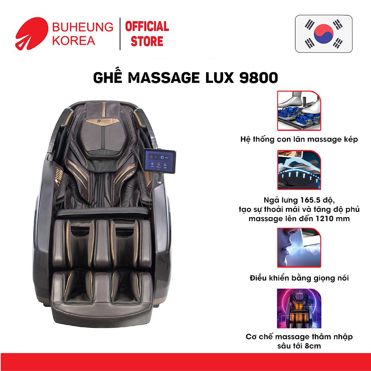 [Cập Nhật] Mẫu Ghế Massage Đẹp, Sang Trọng Nhất Hiện Nay 16