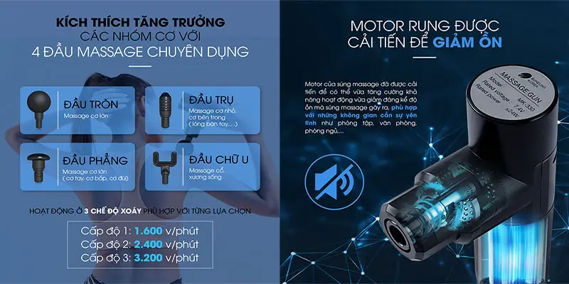 Máy Massage Cầm Tay Rung Mạnh Có Tốt Không 5 Máy Massage Cầm Tay Rung Mạnh Có Tốt Không 4