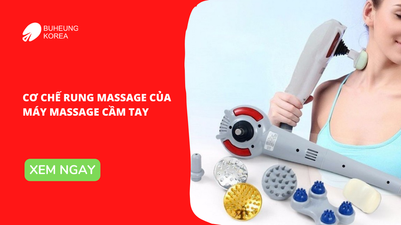 Máy Massage Cầm Tay Rung Mạnh Có Tốt Không 1 máy massage cầm tay rung mạnh