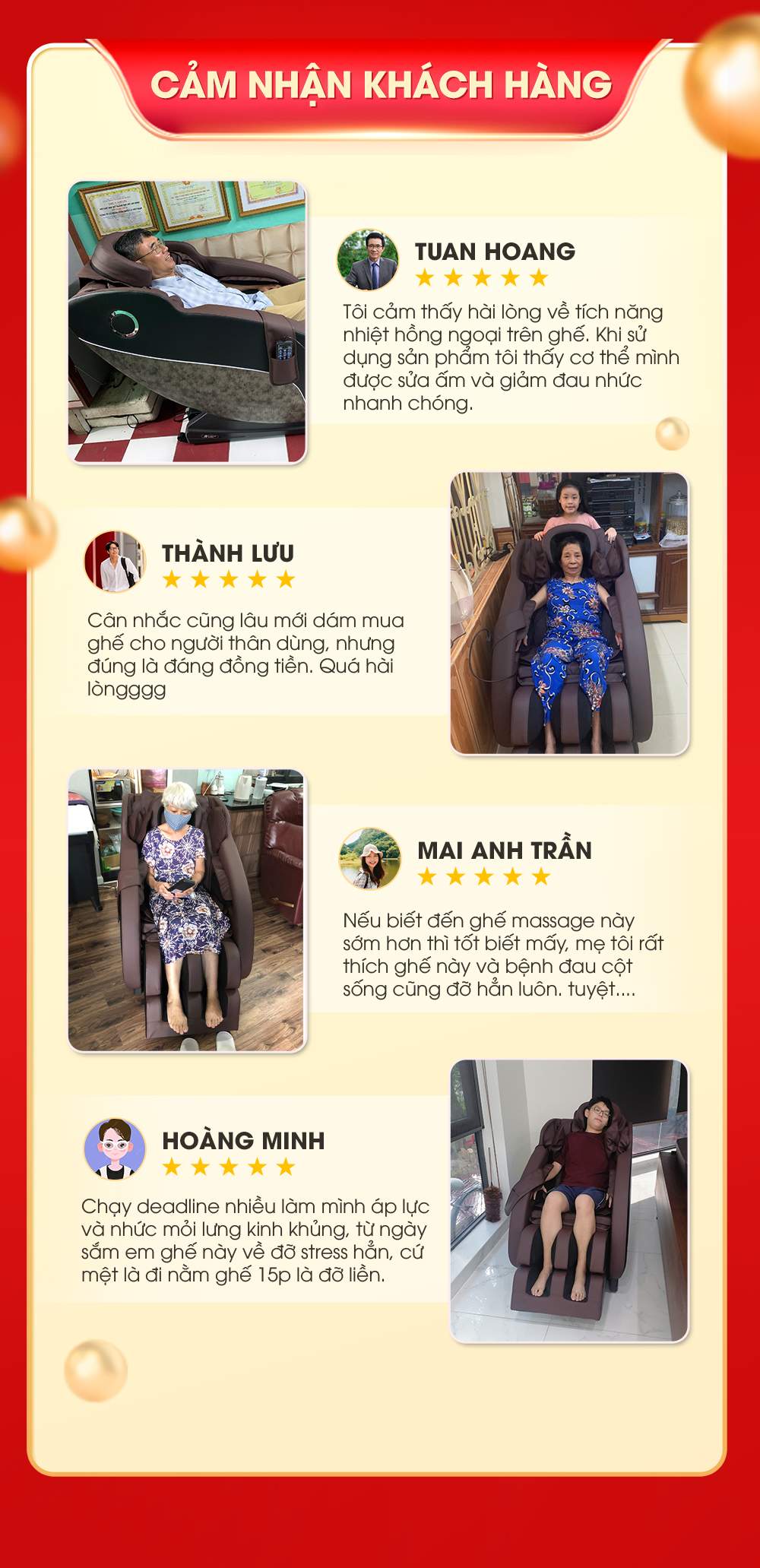 11.11 Mua 1 Tặng 1 - Ghế Massage Buheung MK-5200 14