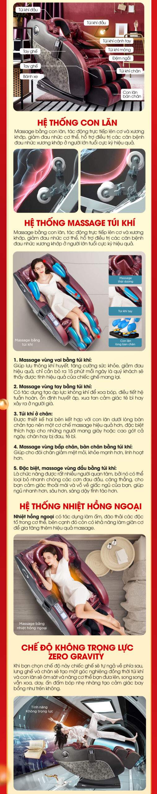 11.11 Mua 1 Tặng 1 - Ghế Massage Buheung MK-5200 7