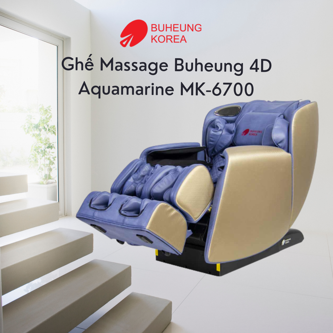 Top 7 Ghế Massage Nhập Khẩu Nguyên Chiếc Hàn Quốc Buheung Korea 5