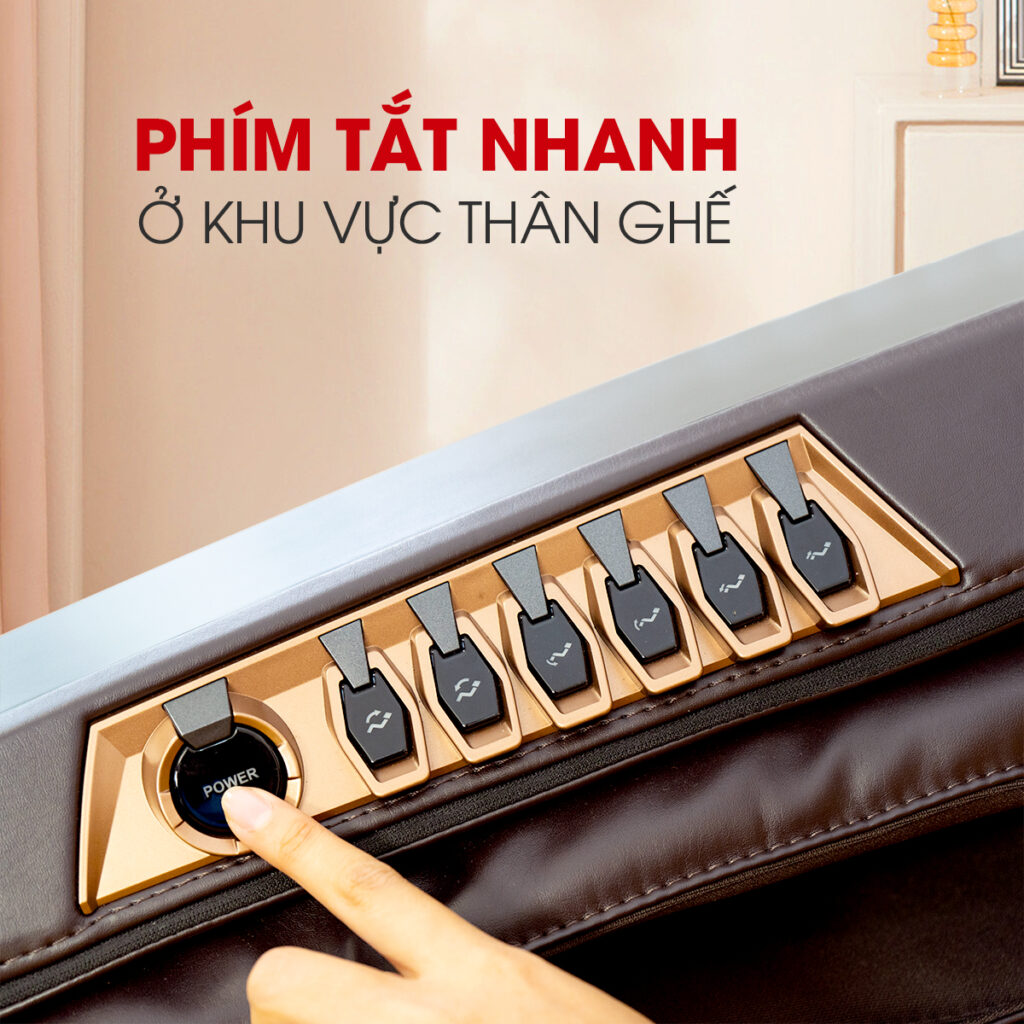 9 Công Nghệ Tối Tân Của Ghế Massage Cao Cấp 6