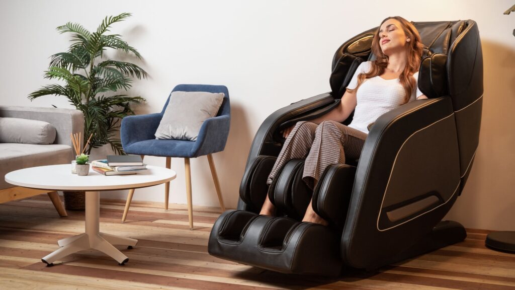 5 Vùng Tác Động Của Ghế Mát Xa Toàn Thân Khi Sử Dụng 5
