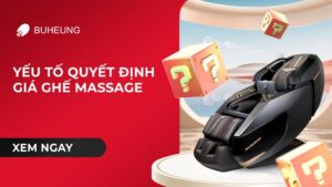 Yếu tố quyết định giá ghế massage, bảng giá ghế massage trị liệu 33