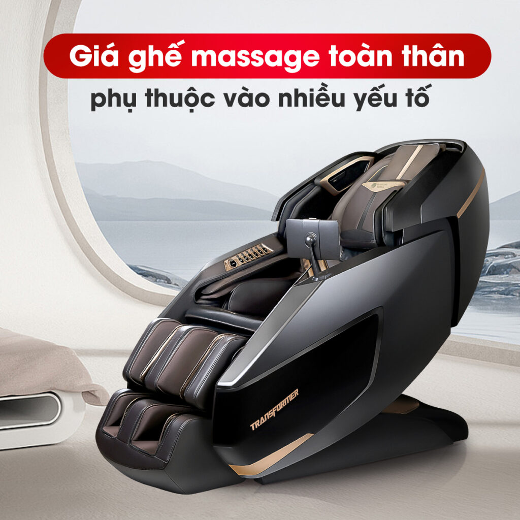 Yếu tố quyết định giá ghế massage, bảng giá ghế massage trị liệu 2